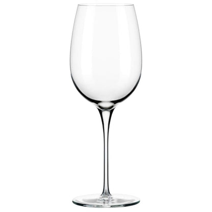 Libbey Signature Kentfield Estate All-Purpose Wine Glasses Set of 4 | Premium Long Stem Crystal Clear Wine Glasses for Red & White Wine